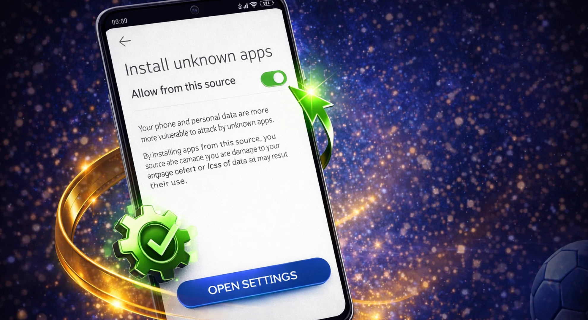 3. Allow Installation in Device Settings